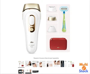 Epilatore a luce pulsata Braun Silk·expert Pro 5 PL5262 - Foto 1 di 1