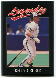 1991 Legends Sports Memorabilia Magazine #29 Kelly Gruber Toronto Blue Jays - Picture 1 of 2