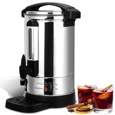 MARKENLOS Glühweinkocher Wasserkocher Glühweinkessel Wein Edelstahl Wasserkocher 8L