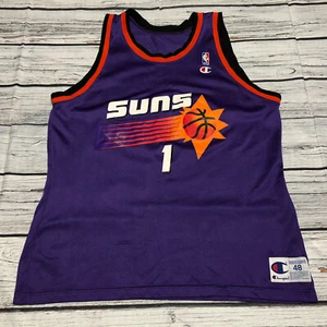 Vintage OG Champion Phoenix Suns Penny Hardaway Jersey Size 48 XL Made In USA - Picture 1 of 7