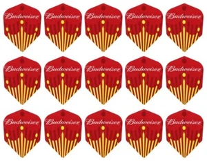 5 Nuevos Juegos de Vuelos Dardos Estándar Budweiser - Envíos con Seguimiento - Corona Roja Amarilla - Imagen 1 de 1