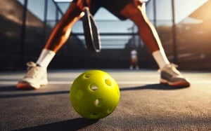 Pack of 30 Quality Yellow Pickleball Balls for INDOOR - Picture 1 of 6