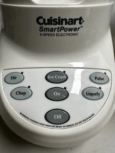 Cuisinart CB-9 Smart Power 5 Speed Electronic Blender Motor Only Tested - Picture 1 of 3