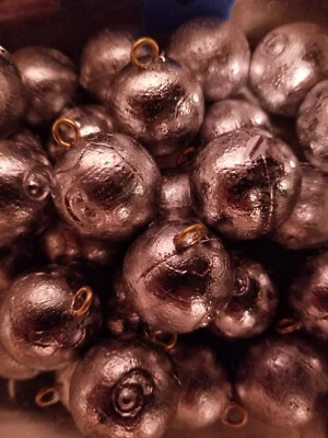 B&W TACKLE 6 oz Cannonball lead fishing sinkers New Free shipping