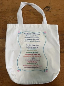 Brownie Girl Scout Tote Bag Pre Owned Good Condition (A21) - Picture 1 of 5