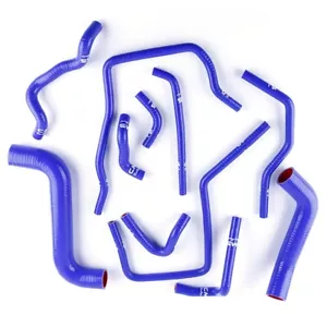 Blue Silicone Radiator Hose Kit for 2002-2007 Subaru WRX STI GD GG EJ20 EJ25 - Imagen 1 de 23