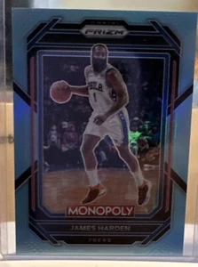 2023 Panini NBA Prizm Monopoly James Harden Light Blue /199 Philadelphia 76ers - Picture 1 of 3