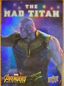 2018 Upper Deck Infinity War - The Mad Titan Inserts - Pick Your Card - Picture 1 of 11