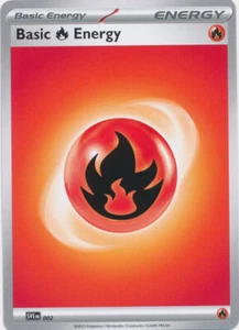 Fire Energy Common Scarlet & Violet Base Set Pokemon TCG LP-NM - Picture 1 of 1