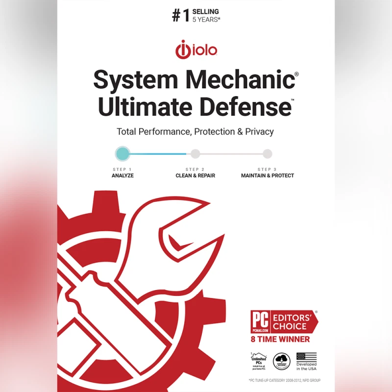 iolo System Mechanic Ultimate Defense | 1 Year 10 PC | PC | Download - Image 1 of 2