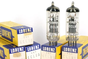 ONE ECL80/6AB8 LORENZ SEL NOS tubo lampada TSF Valvola Valve ৄ泵洀 真空管 Valvula - Foto 1 di 2