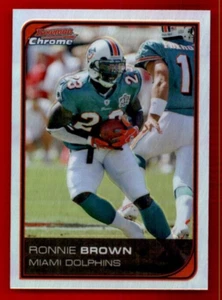2006 Bowman Chrome Refractors #218 Ronnie Brown. - Picture 1 of 2