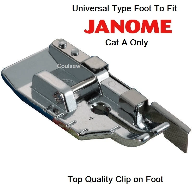 1/4 INCH PATCHWORK QUILTING FOOT + GUIDE Fits Cat A JANOME SEWING MACHINES - Image 1 of 1