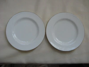 Mintons Fine Bone China Gold Monarch 2 Bread / Butter Plates 6 1/8" England - Picture 1 of 11
