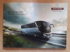Setra      TopClass  500     Brochure / Prospekt   2016 !!!