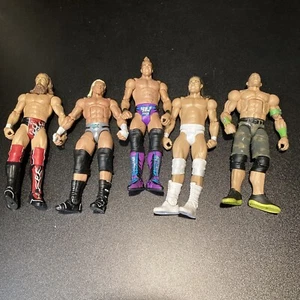 wwe action figures lot of 5 mattel  - Picture 1 of 10