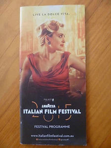 MOVIE /  FESTIVAL PROGRAMME..2015 LAVAZZA ITALIAN FILM FESTIVAL...GOD WILLING - Picture 1 of 5