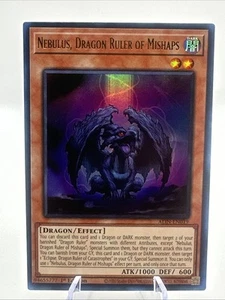 1X NM Nebulus, Dragon Ruler of Mishaps - ALIN-EN019 - Ultra Raro 1ª Edición - Imagen 1 de 5