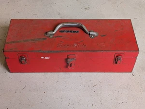 Vintage Snap-On Tools Metal Tool Box 18"×7" Snap On - Picture 1 of 12