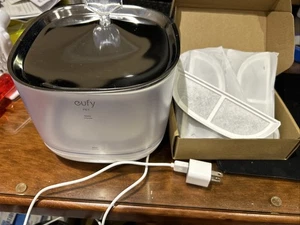 Eufy 3L 95oz Katze Hund Haustier Wasser Brunnen Automatischer Trinkspender Schüssel Filter - Bild 1 von 1