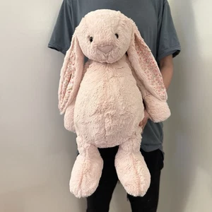 Jellycat HUGE Blossom Blush Bunny ‘ Cherry’ BNWT 100% Authentic Ship from USA - Picture 1 of 4