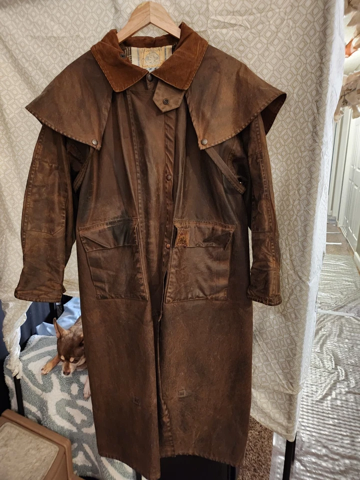 Abrigo plumero australiano Stockman's para mujer Foto 1 de 4