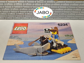 (OK O5/5) Lego Pirates Building Instructions 6234 Renegade's Raft