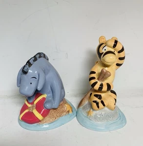 Treasure Craft Disney Classic Pooh Eeyore & Tigger Salt & Pepper Shakers (6) - Picture 1 of 4