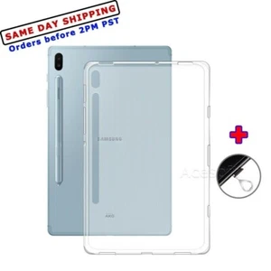 Transparent/Clear TPU Protection Back Case F Samsung Galaxy Tab S6 10.5 SM-T867V - Picture 1 of 1