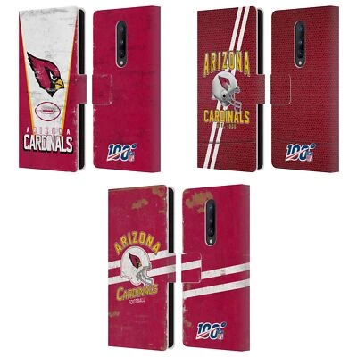 OFFICIAL NFL ARIZONA CARDINALS LOGO ART LEATHER BOOK CASE FOR BLACKBERRY ONEPLUS - Image 1 of 4