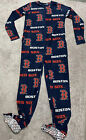 Concepts Sport Boston Red Sox Men's Medium One Piece Pajamas Footie PJ'S