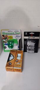 6 Pro V1 X Golf Balls -plastic Tees -alignment Tool
