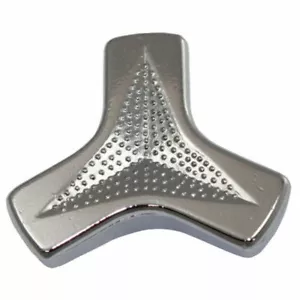 Chrome Tri-Bar Air Cleaner Wing Nut 1/4"-20 Universal Hot Rod Chevy Ford Mopar - Foto 1 di 1