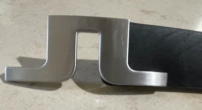 Cinturón de cuero negro para golf J. Lindeberg para hombre - GMAC07217 80 cm 28-29" nuevo con etiquetas Foto 1 de 4