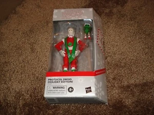 Star Wars The Black Series "Protocol Droid" Holiday Edition 2021 Hasbro Figure - Picture 1 of 6