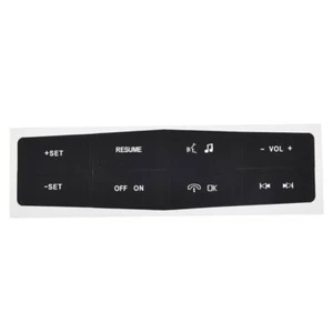For Ford Mustang 2010-2012 Steering Wheel Control Button Repair-Sticker-Parts - Picture 1 of 12