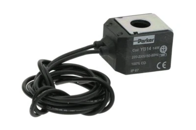 SCOTSMAN SIMAG 62030648 PARKER HOT GAS VALVE COIL 14W 1000mm CABLE 230V 50/60Hz - Image 1 of 4