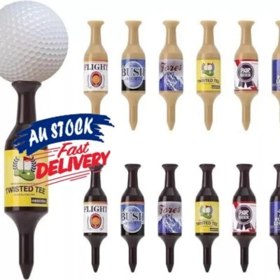 6pcs Mini Beer Bottle Golf Tees Beer Bottle Shape Golfing Tees Unique - image 1 of 4