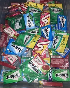 Gomme Trident Solo per Collezionare Sapori Assortiti Varietà Di Sapori 50 Gomme👍 - Foto 1 di 9