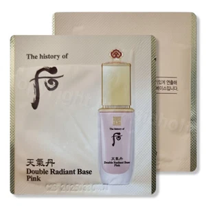 The history of Whoo Cheongidan Double Radiant Base Pink 1ml (10pcs ~ 140pcs) New - Picture 1 of 17