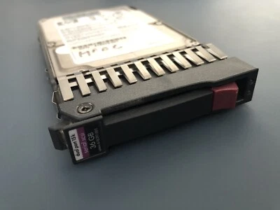 HPE 36GB SAS Hard Drive - DH036BB977 - 430169-001 with caddy - Image 1 of 2