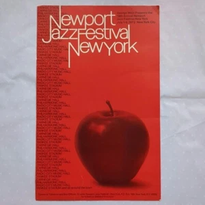 Newport Jazz Festival Newyork 1972 US Original Promo Poster 14x22in (36x56cm) - Picture 1 of 17