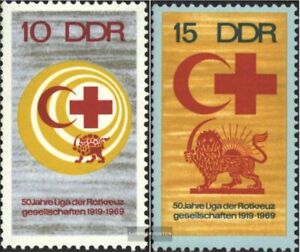 DDR 1466-1467 (kompl.Ausgabe) postfrisch 1969 Rotes Kreuz