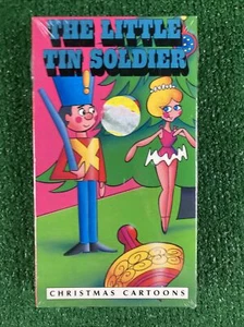 The Little Tin Soldier VHS 1992 Rare VTG HTF NEW Sealed Christmas Cartoons DEC - Picture 1 of 6