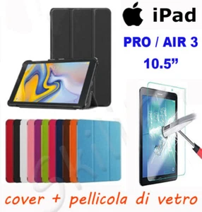 COVER CASE CUSTODIA PER APPLE iPod iPad PRO 10,5 / iPad AIR 3 AIR3 (2019) 10.5'' - Foto 1 di 12