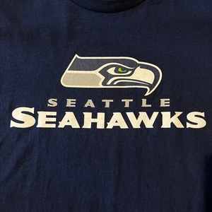 NWOT Mens SEATTLE SEAHAWKS Fanatics Brand Graphic Tee T-Shirt 100% Cotton Size L - Picture 1 of 6
