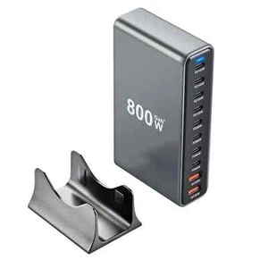 800W Multi USB Charger Station Type C PD 140W Fast Charging For iPhone 16 Laptop - Picture 1 of 14