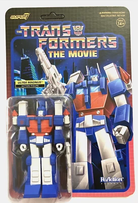 “The Transformers The Movie” ULTRA MAGNUS, Super7 ReAction figure, New - Image 1 of 3