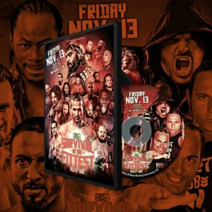 Ring Of Honor Survival of the Fittest 2015 Night 1 DVD ROH Wrestling Bullet Club - Imagen 1 de 1
