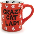 Tasse en grès Our Name is Mud « Decorate With Cats », 16 oz.